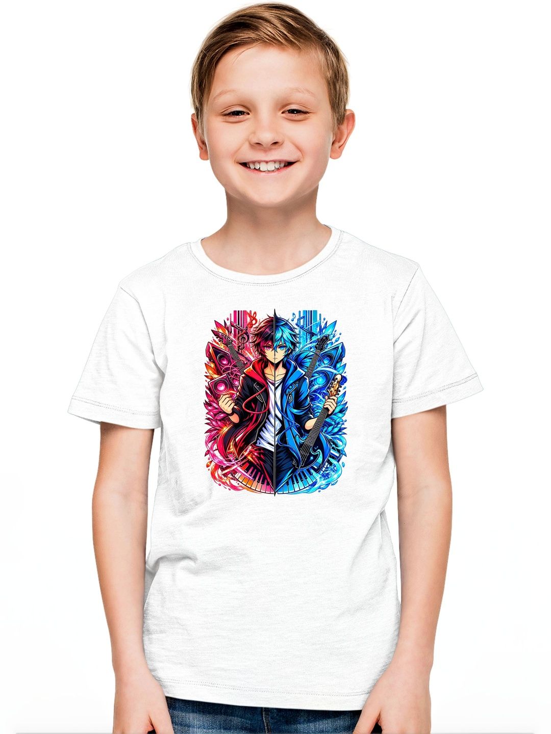Printabulous Boys Printed Pure Cotton T-shirt-picture-42