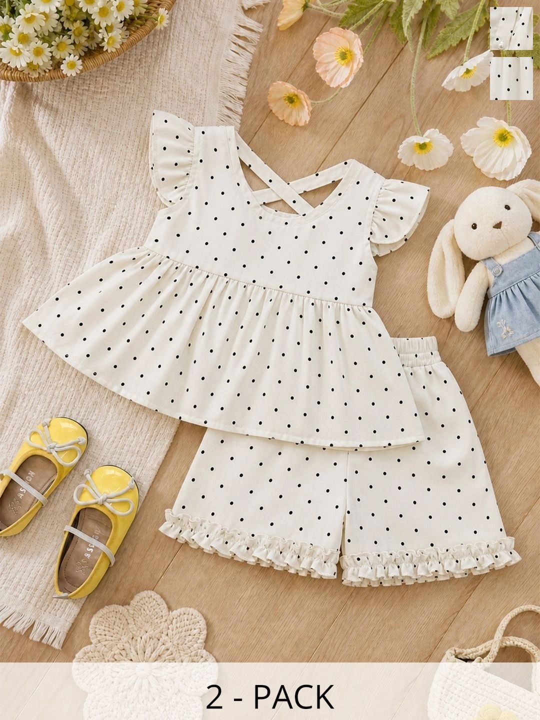 Kiddelpret Girls Printed Top with Shorts-picture-16