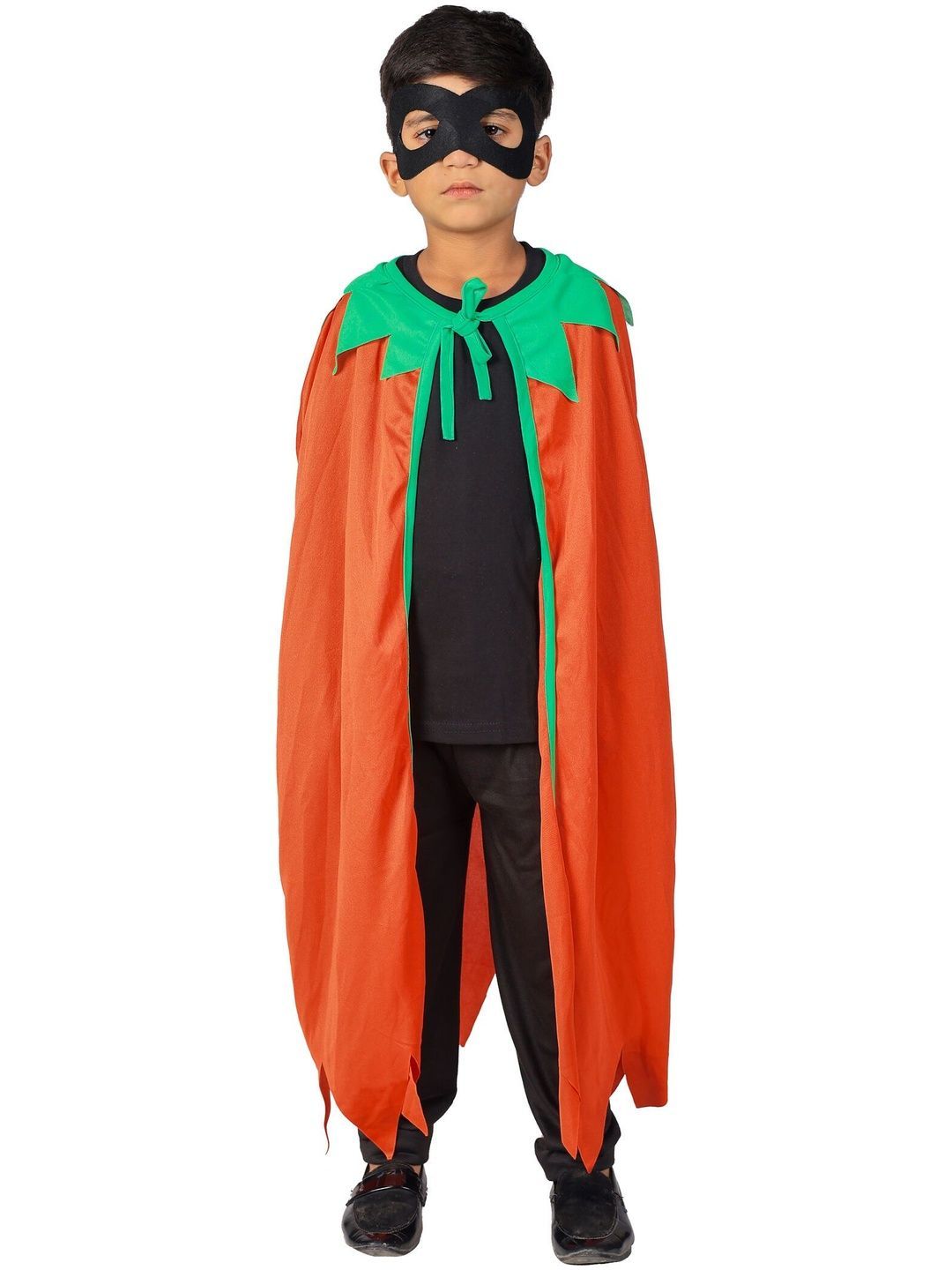 itsmycostume itsmycostume Kids Halloween Cape & Mask Dress Horror Theme Costume