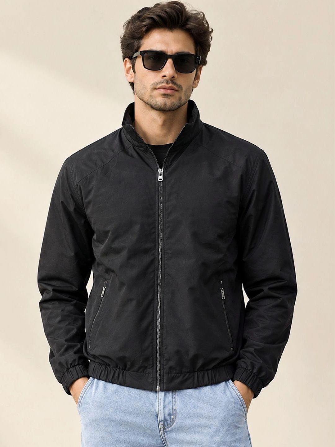 Greylongg Greylongg Men Lightweight Bomber Jacket