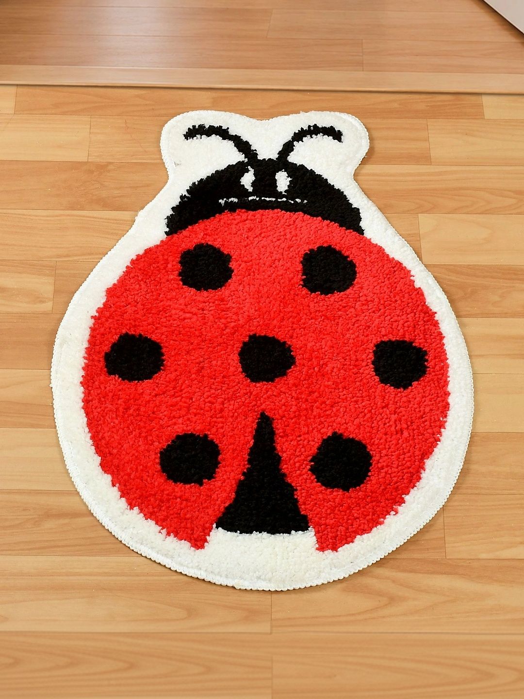 BELVOSTUM BELVOSTUM Red Printed Bath Rugs