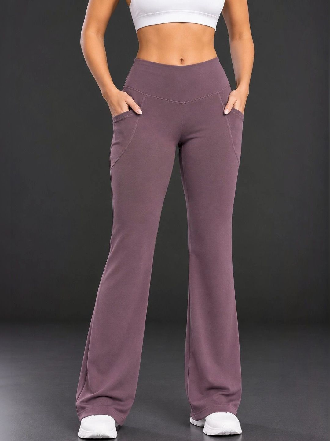 Ethluxis Ethluxis Women Bootcut Training Track Pants