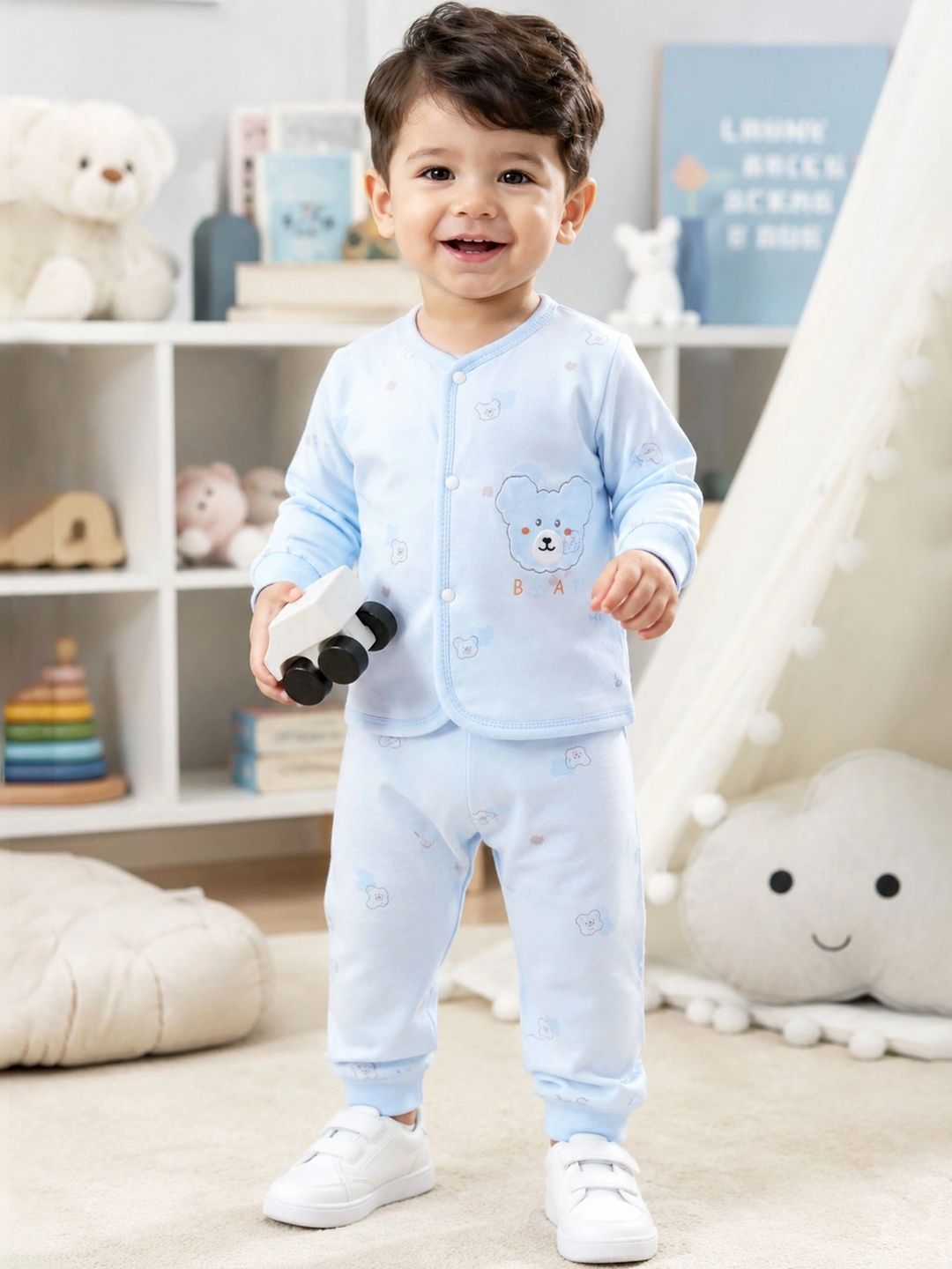 BUMZEE Boys Printed Night suit-picture-25