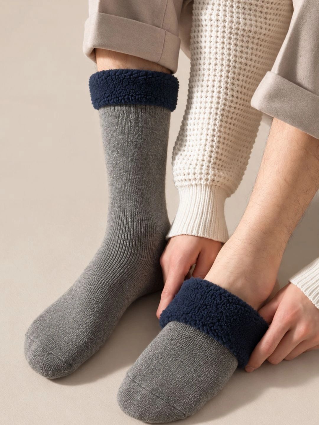 ARMISTO ARMISTO Unisex Wool Blend Calf Length Socks