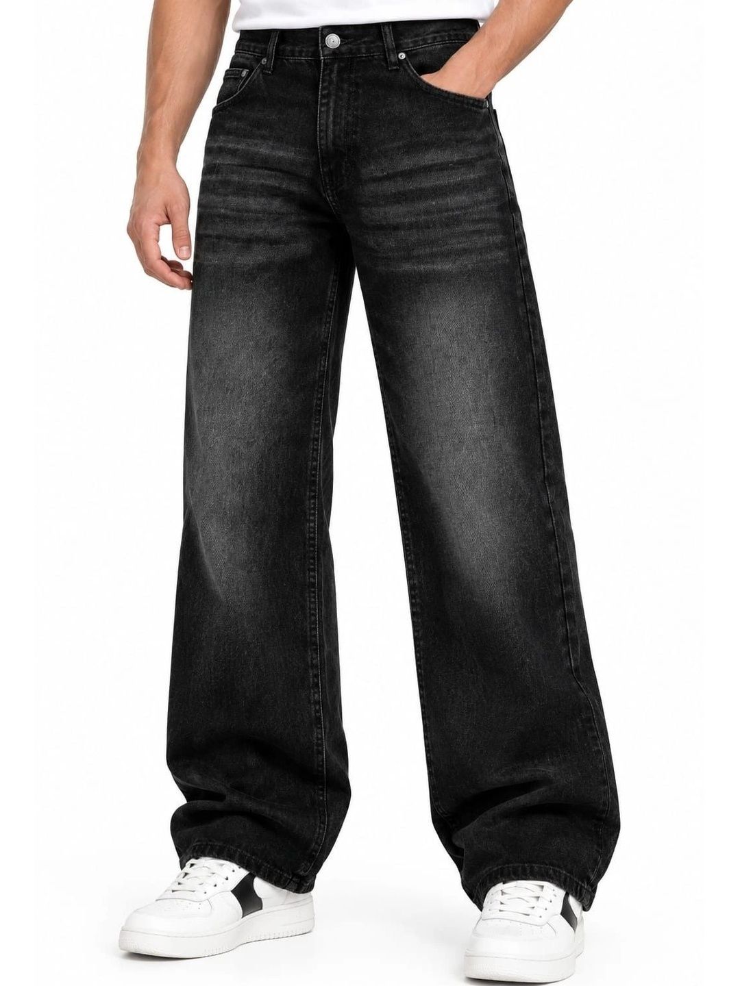 Albatross in Highsky Albatross in Highsky Men Relaxed Fit Mid-Rise Stretchable Jeans