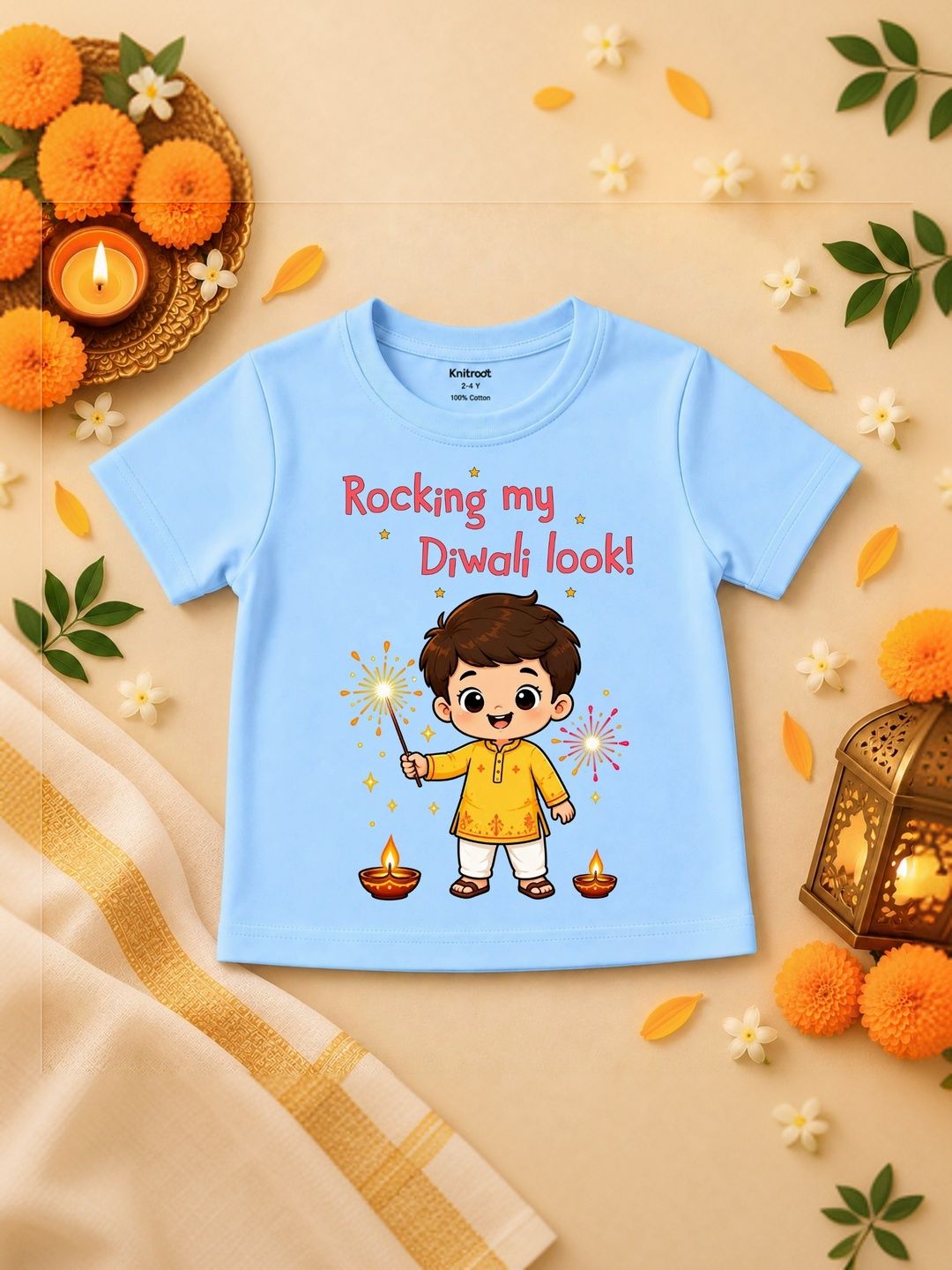 KNITROOT Kids Printed T-shirt-picture-49