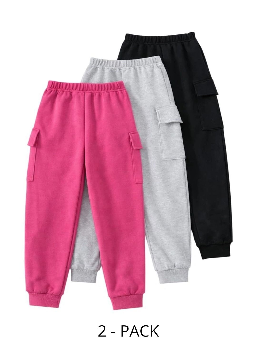 Little Edge Pack of 2 Regular Fit Antimicrobial Cargos-picture-10