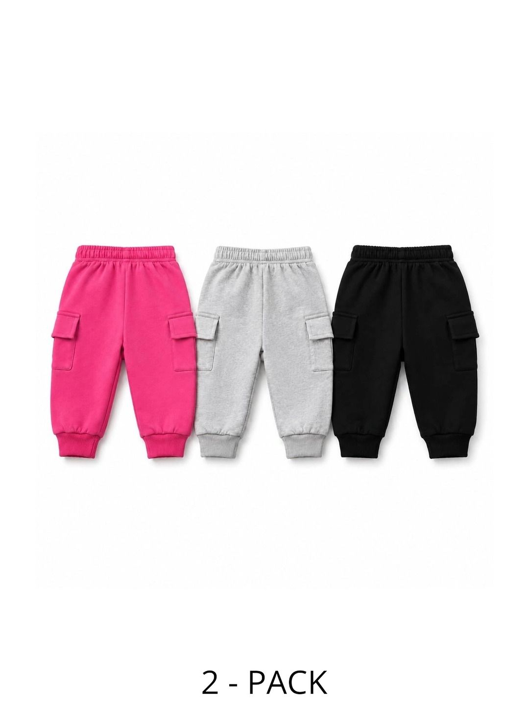 Little Edge Pack of 2 Regular Fit Antimicrobial Joggers-picture-28