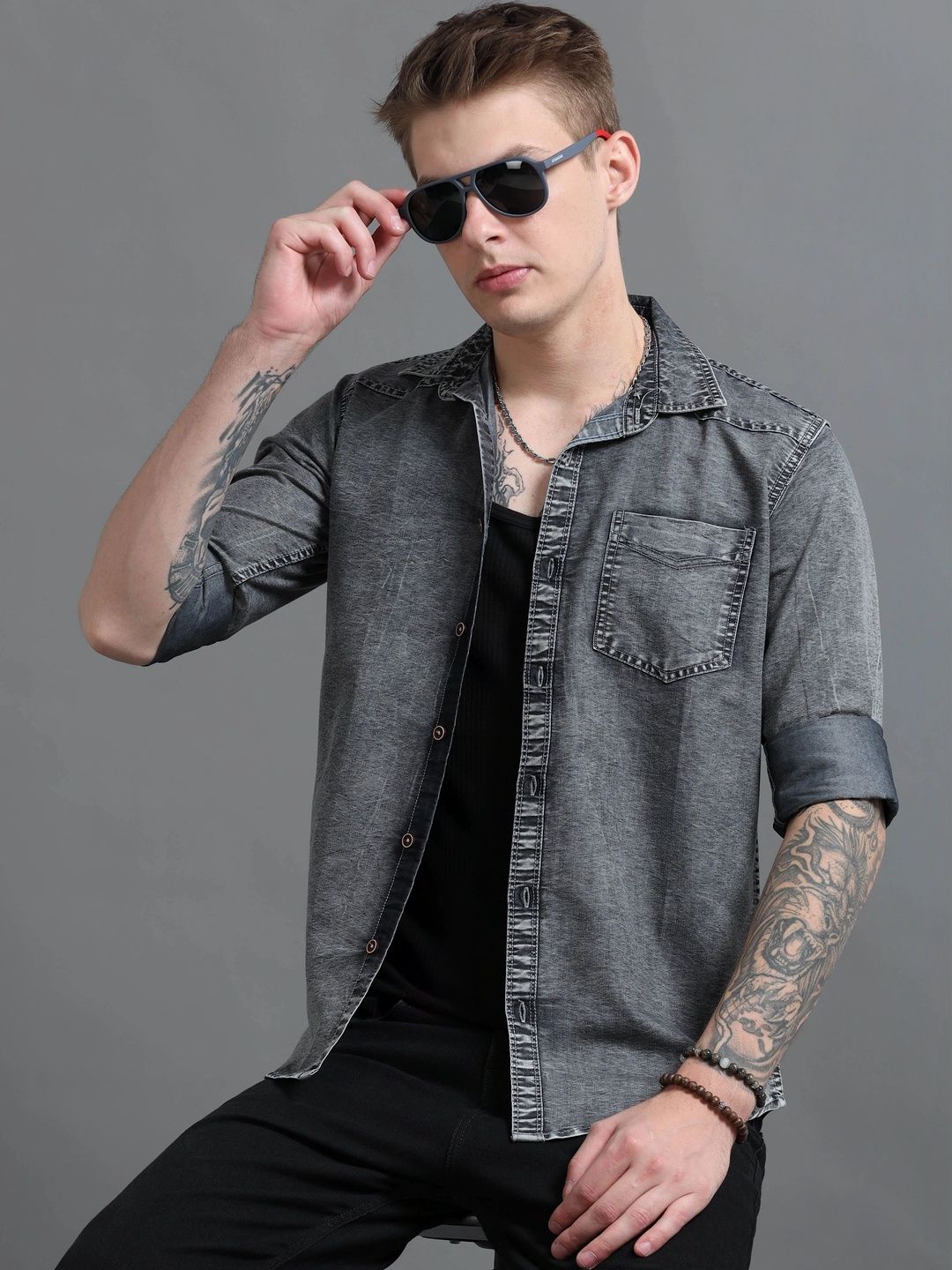 CAZZBA CAZZBA Men Casual Shirt
