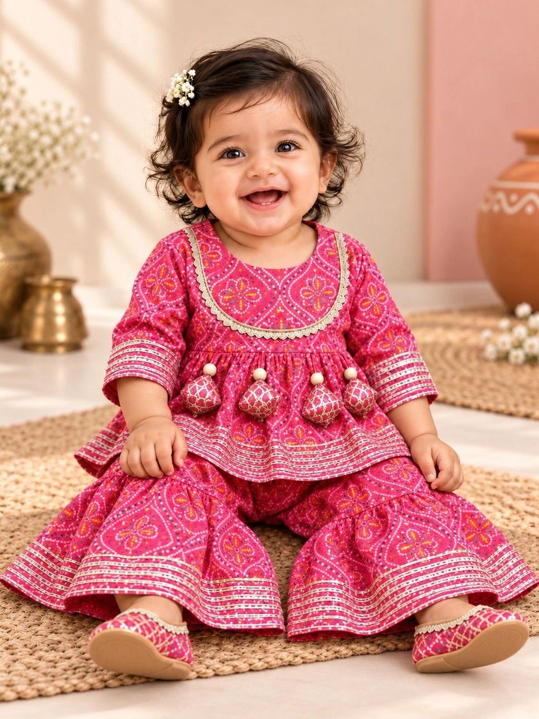 LIL SPROUTZ Girls Printed Tunic-picture-24