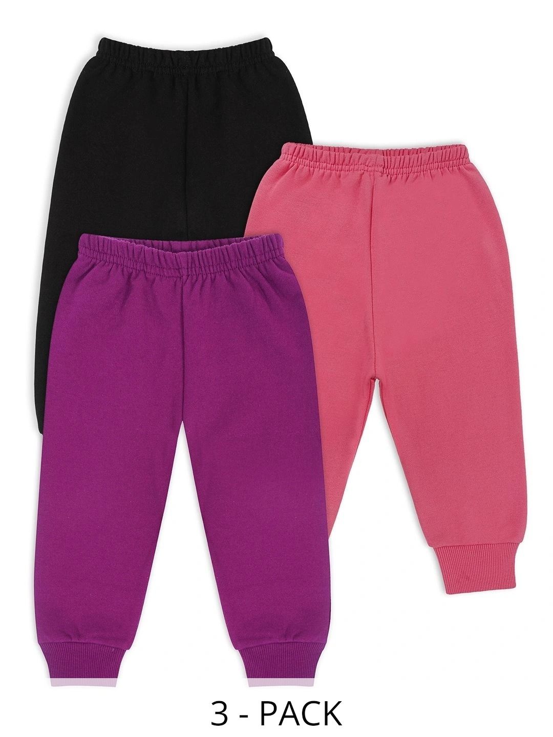 CLAP Pack of 3 Regular Fit Joggers-picture-45