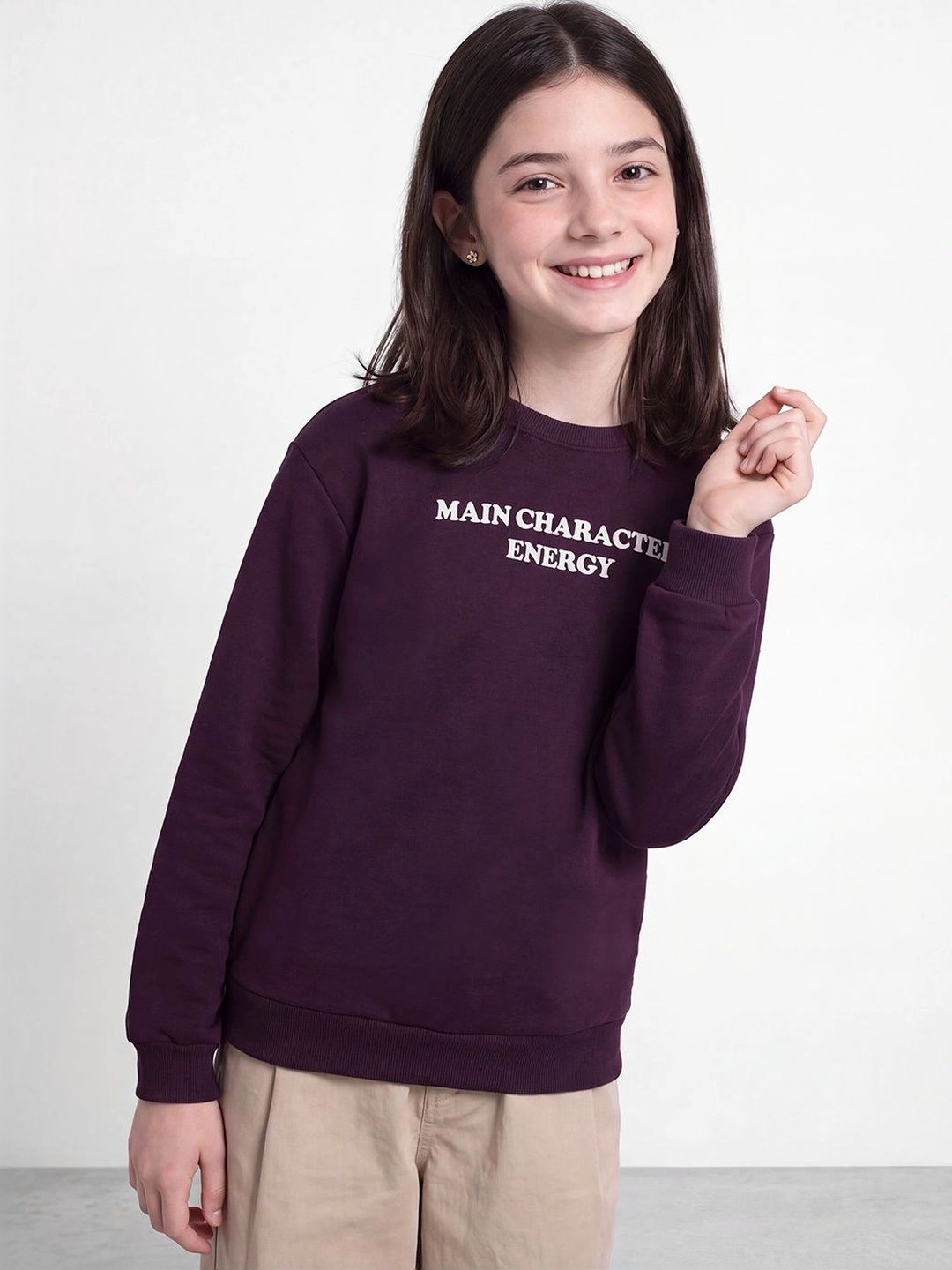 R&B Girls Printed Sweatshirt-picture-21