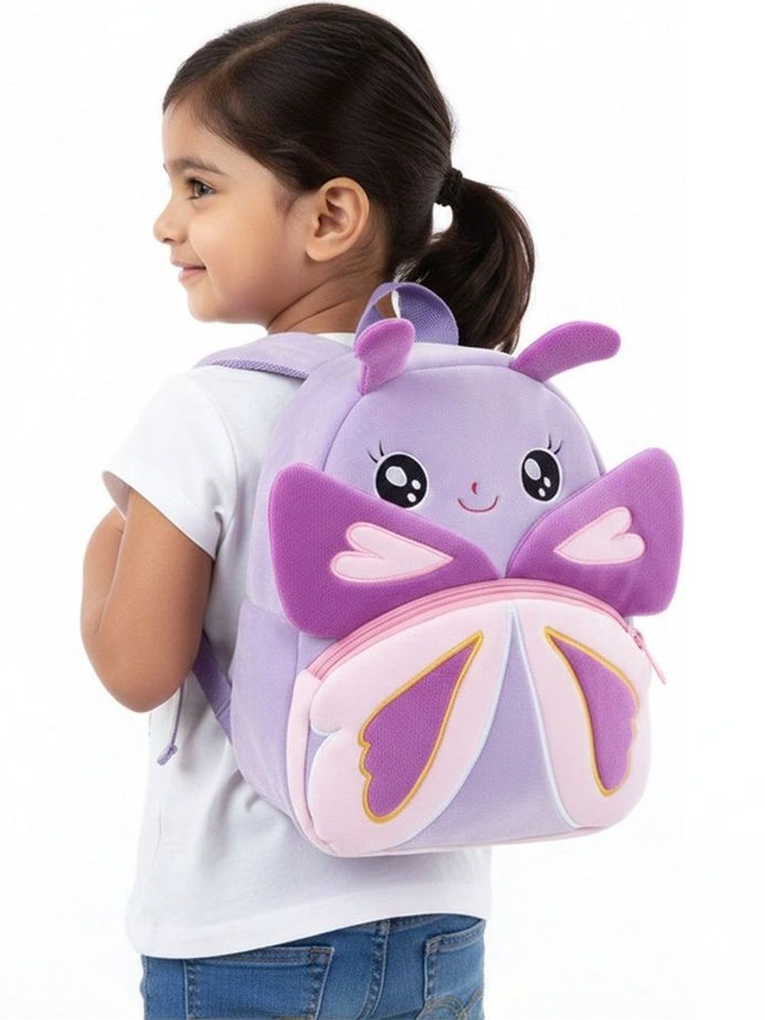 EVLINLIFESTYLE Unisex Kids Graphic Applique Backpack-picture-25