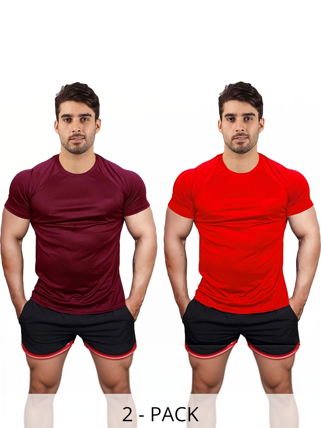 UDI n ADI UDI n ADI Men PACK OF 2 T-shirt