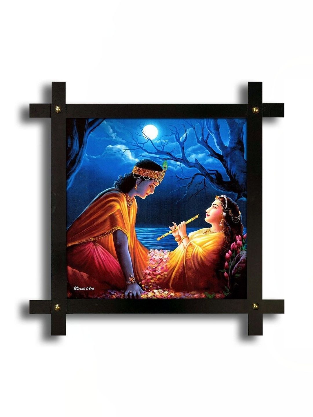 PnF Multicoloured Wood Religious Wall Paintings-picture-25