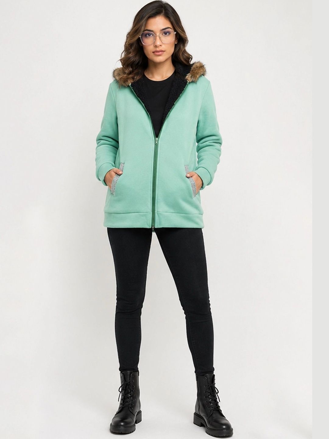 LULU & SKY Women Insulator Woven Jacket-picture-3
