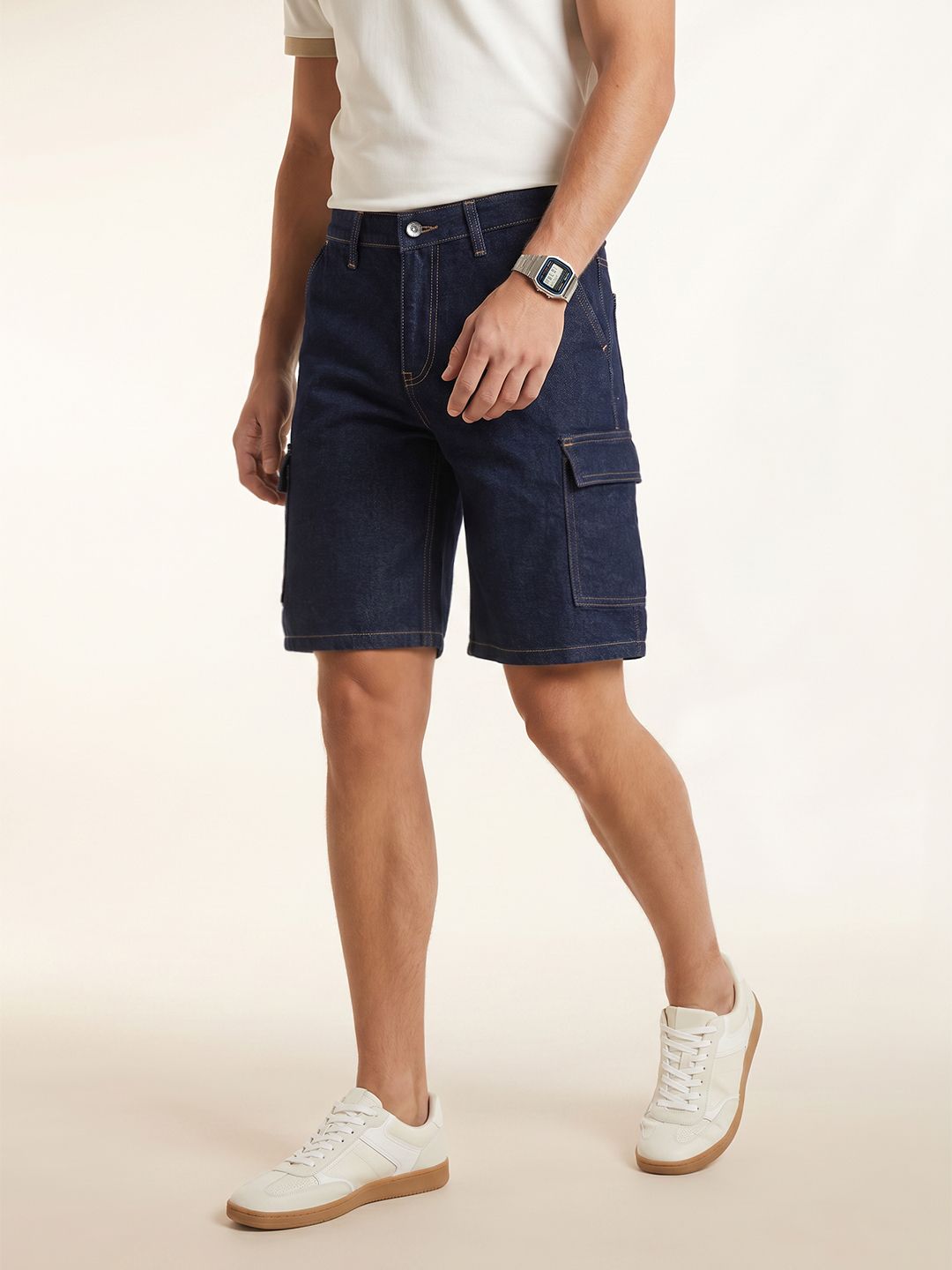 Nautica Men Cargos Denim Shorts-picture-26