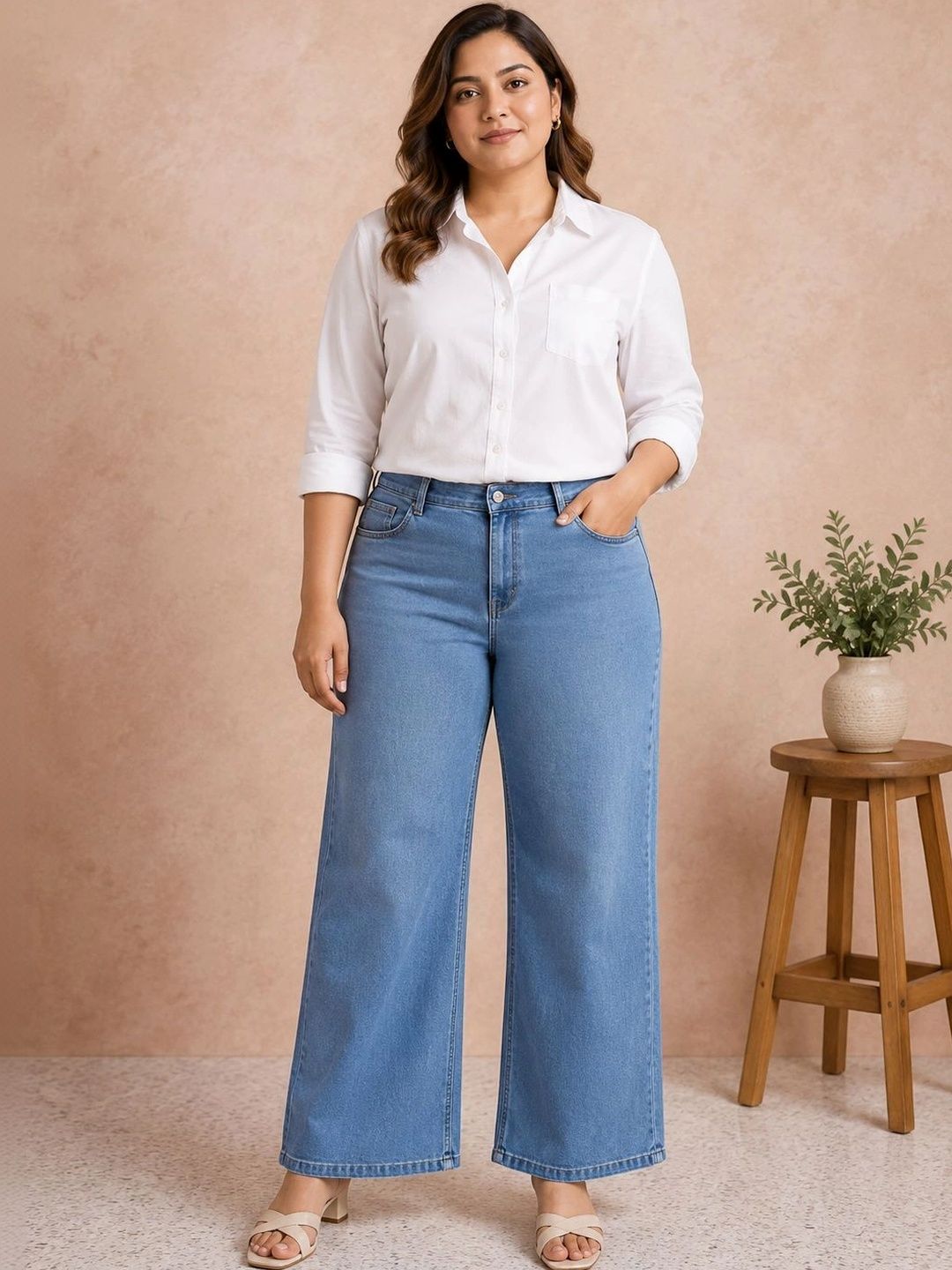 all about you Women Jean Straight Fit Mid-Rise Stretchable Jeans-picture-15