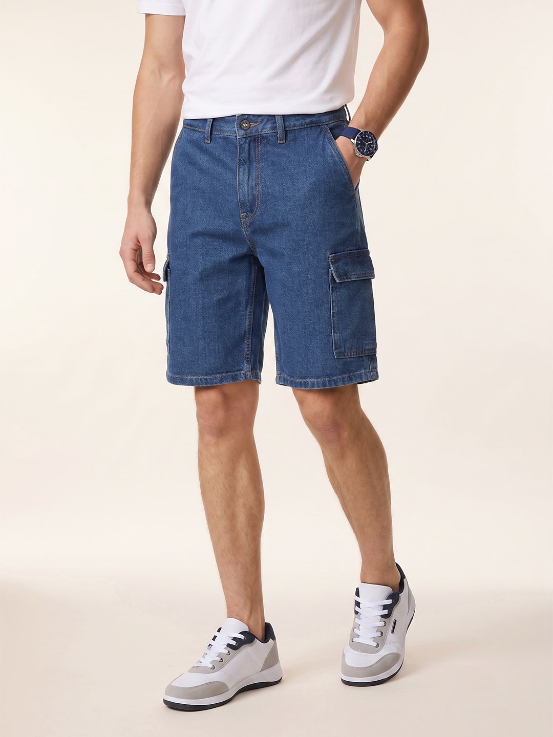 Nautica Men Cargos Denim Shorts-picture-27