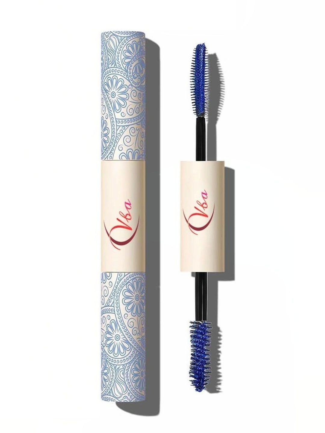 vba volume & length mascara dual-ended wand - 10 ml - blue