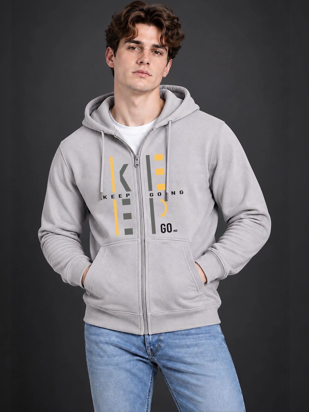 SLOWLORIS Men Printed Hooded Sweatshirt-picture-27