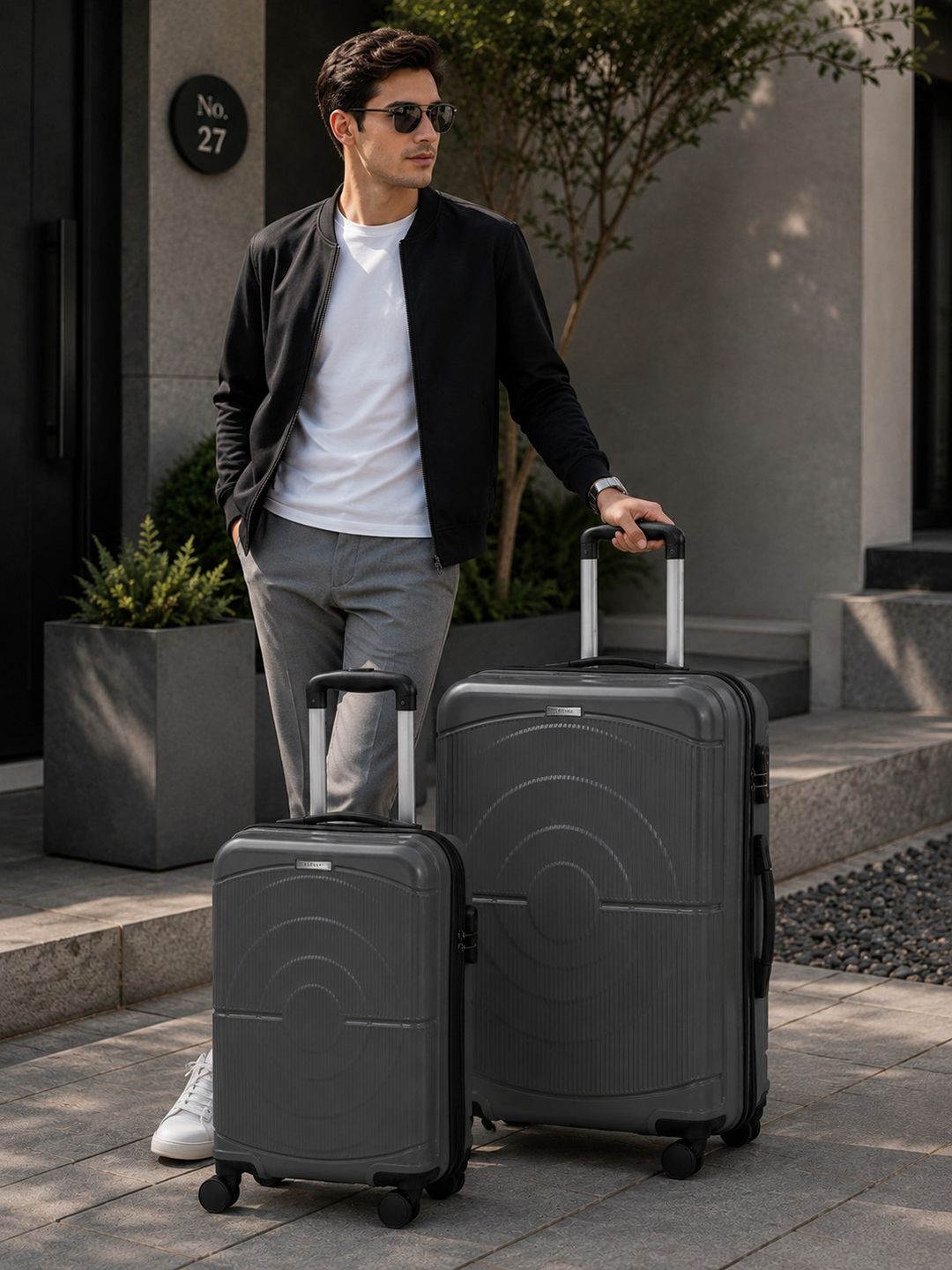 Myntra Trolley Bag (pack Of 2) Starts 1949