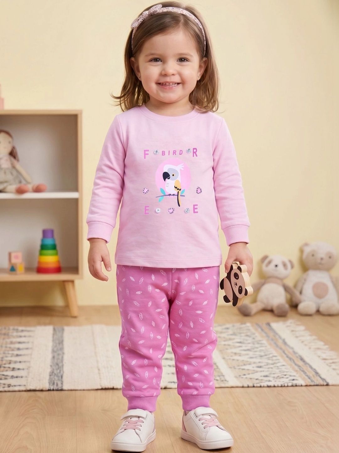 BUMZEE Girls Printed Night suit-picture-19