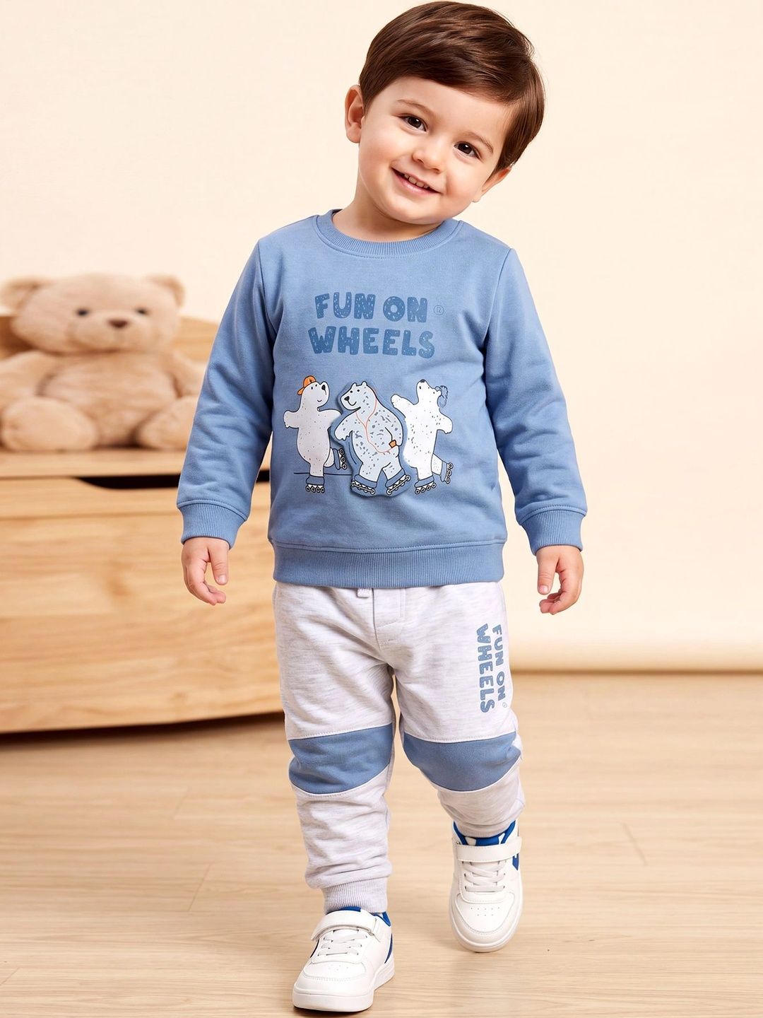 BUMZEE Boys Printed Night suit-picture-14