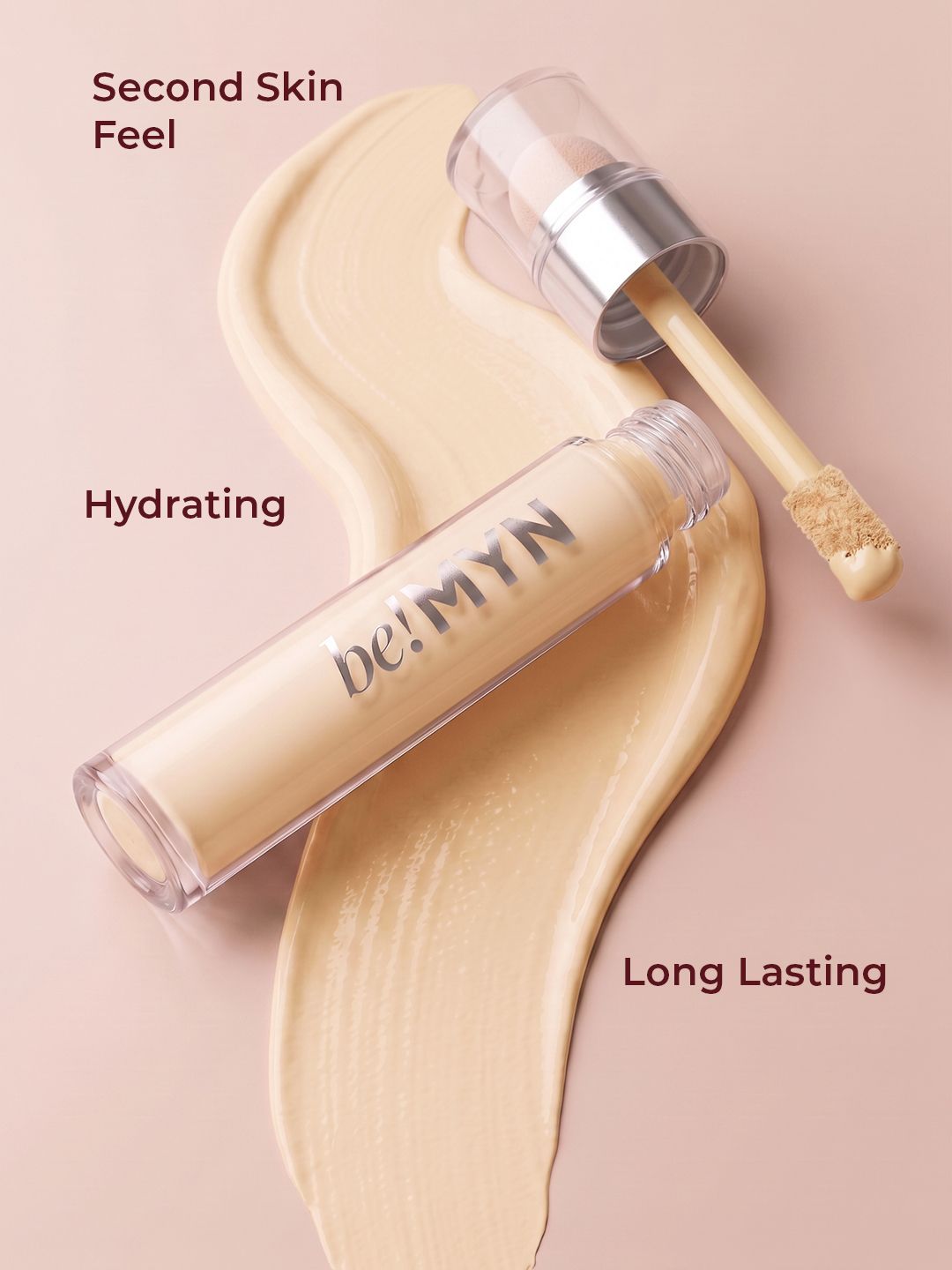 Be!Myn Be!Myn RealMatch Hydrating Serum Concealer 3.5 ml - Cool Sand