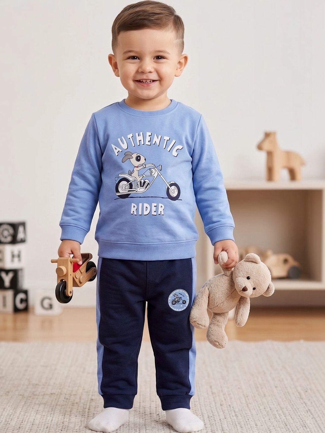 BUMZEE Boys Printed Night suit-picture-11