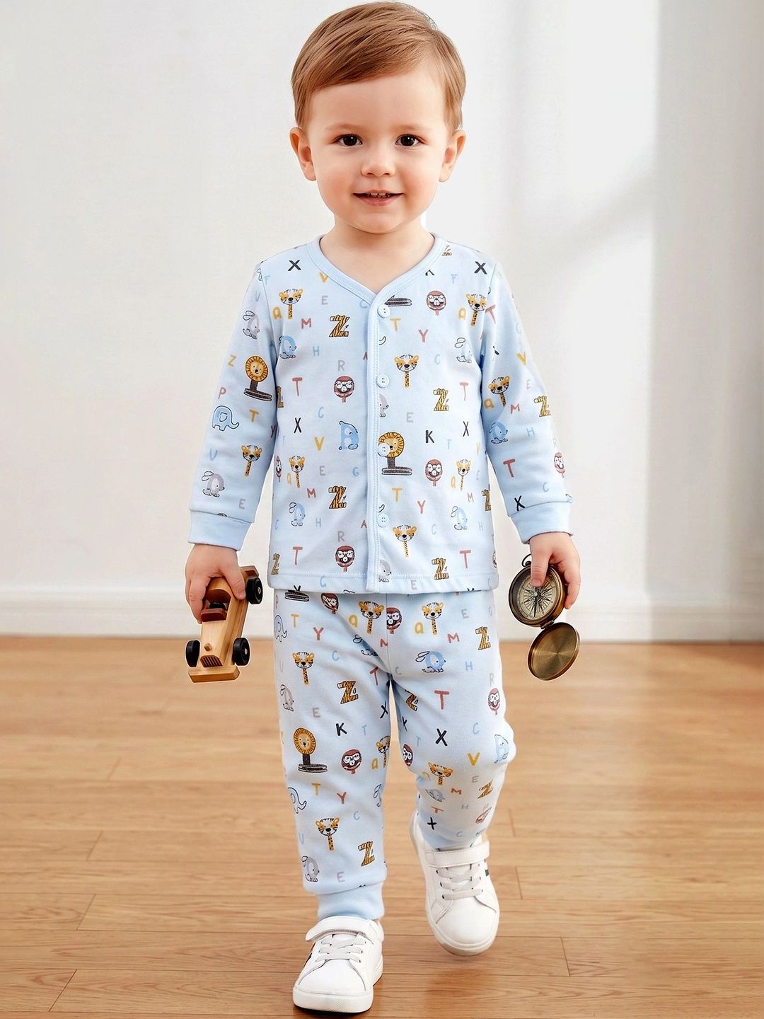 BUMZEE Boys Printed Night suit-picture-15