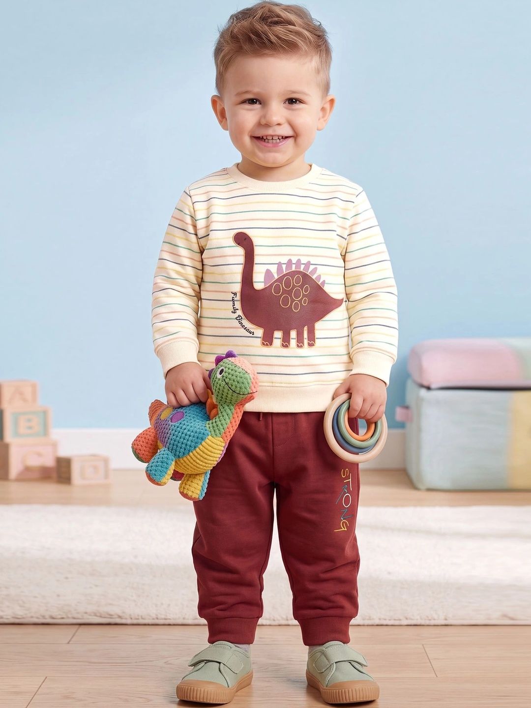 BUMZEE Boys Printed Night suit-picture-12
