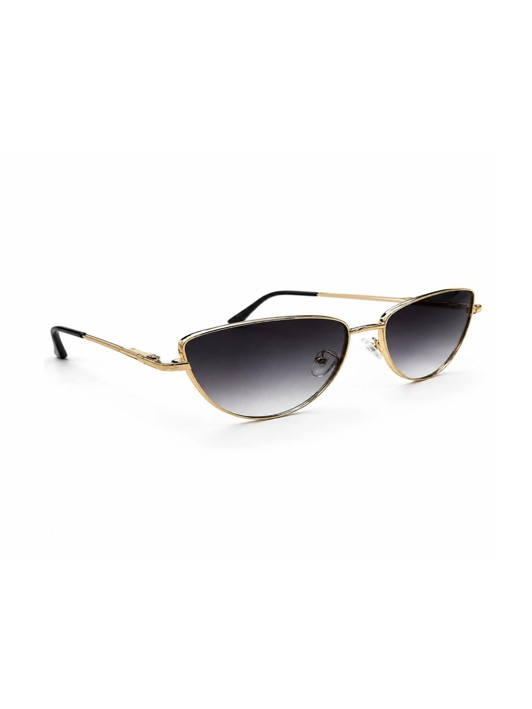 SPADEACES Unisex Grey Lens & Gold-Toned Cateye Sunglasses with-picture-27