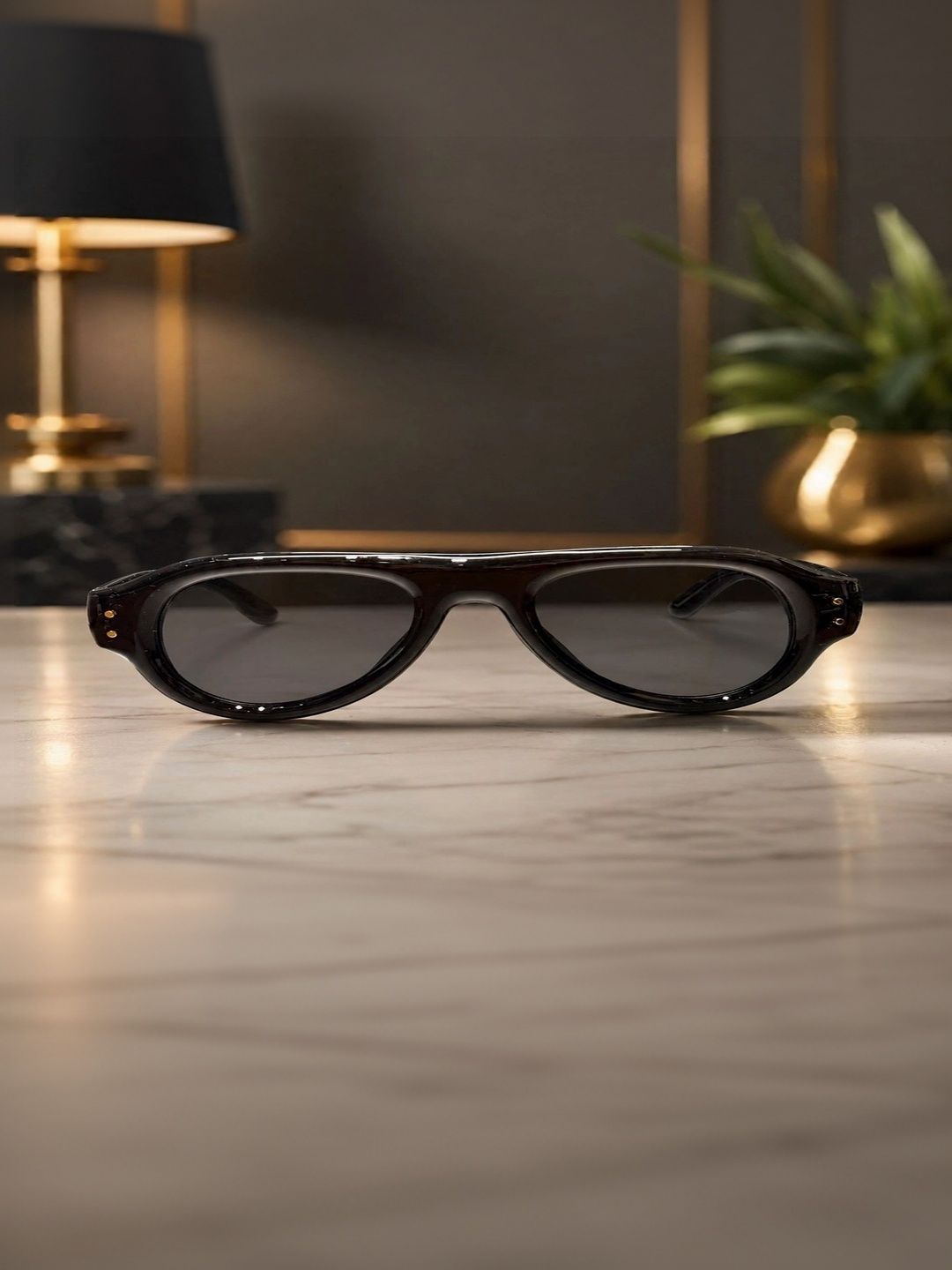SPADEACES Women Grey Lens & Black Aviator Sunglasses with-picture-39