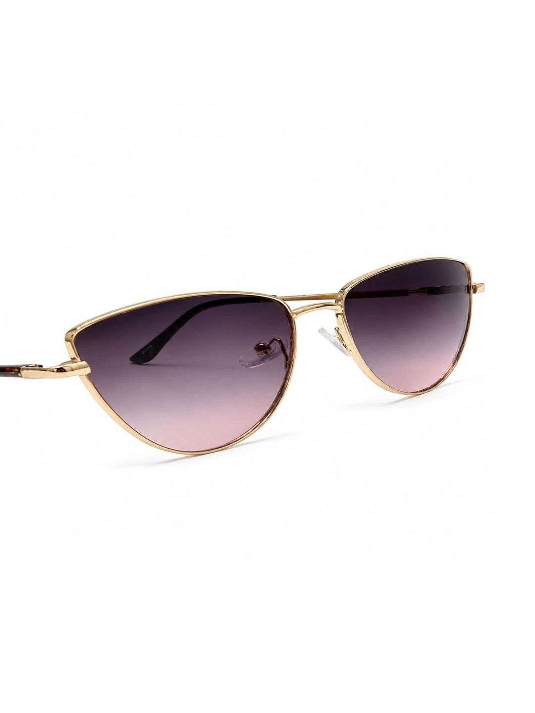 SPADEACES Unisex Purple Lens & Gold-Toned Cateye Sunglasses with-picture-26