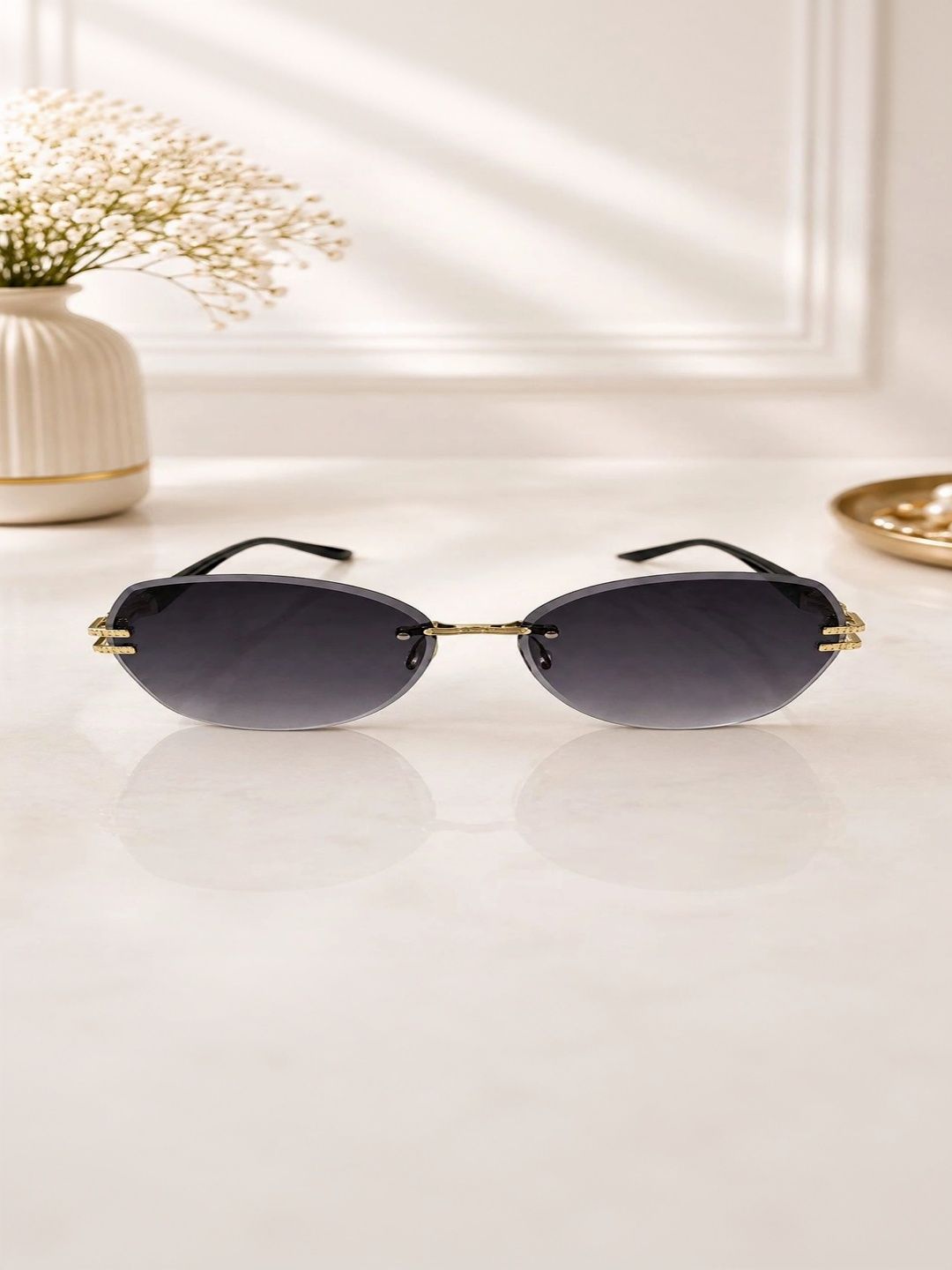 SPADEACES Unisex Grey Lens & Gold-Toned Other Sunglasses with-picture-12