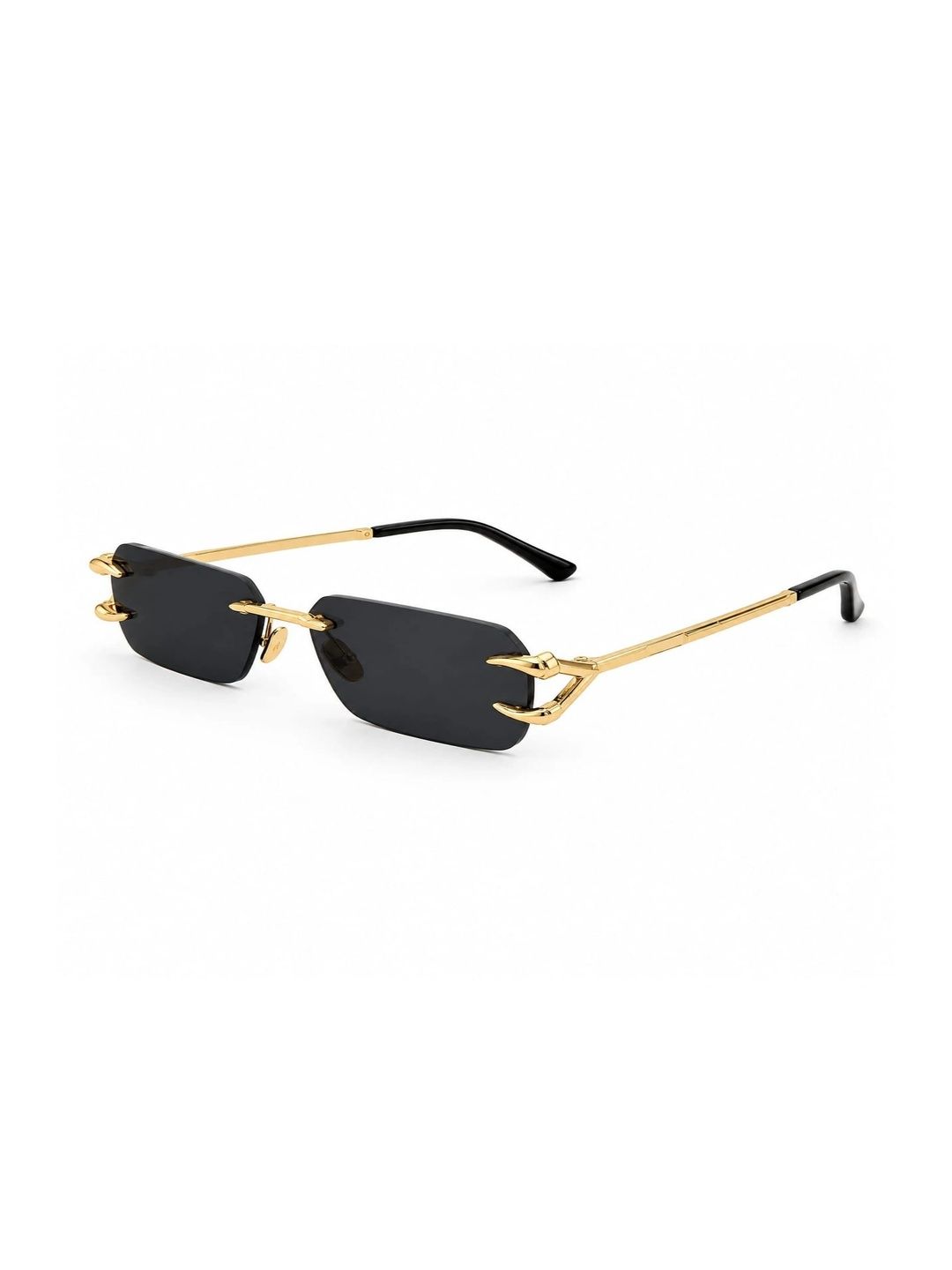 SPADEACES Unisex Black Lens & Gold-Toned Other Sunglasses with-picture-24