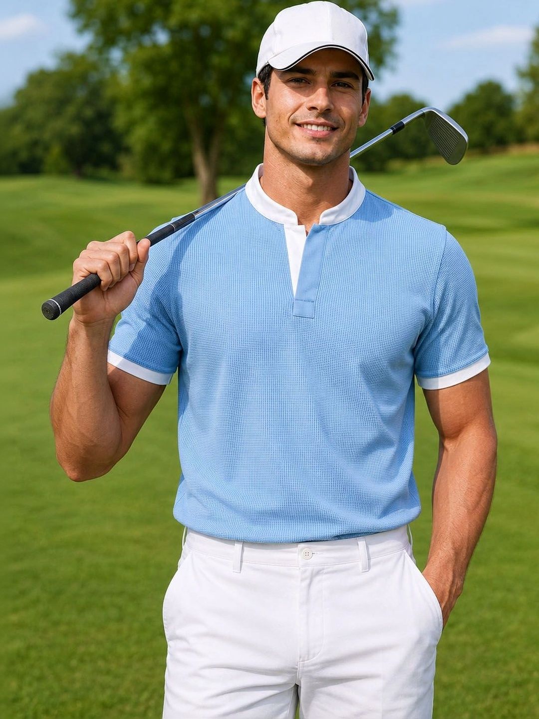 Friskers Men Polo Collar Anti Odour T-shirt-picture-49