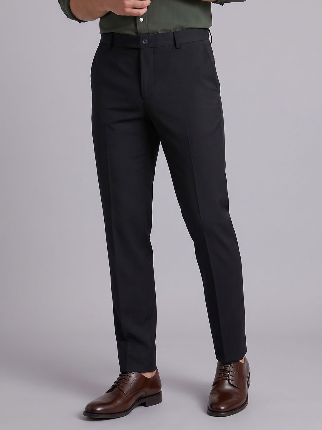 Blackberrys Men Slim Fit Trousers