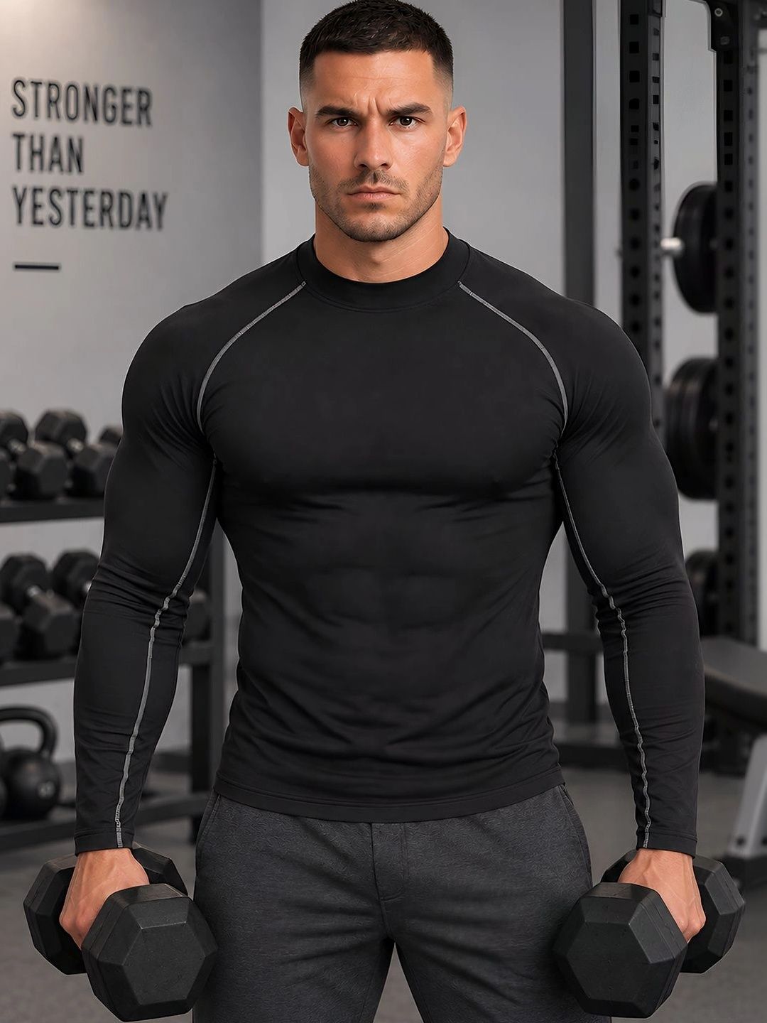 Friskers Men Compression T-shirt-picture-23