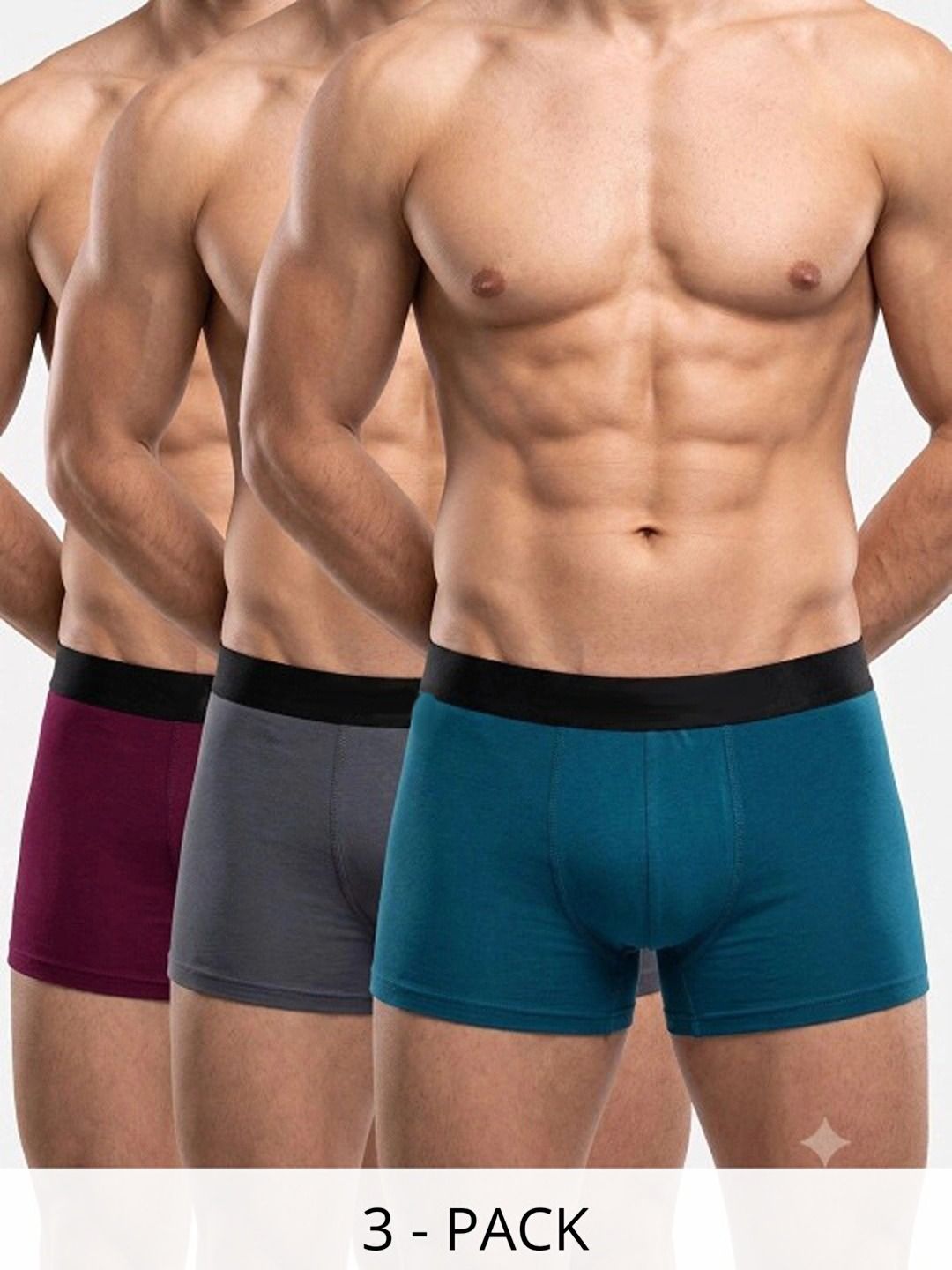 Roadster Trunks for men pack of 3