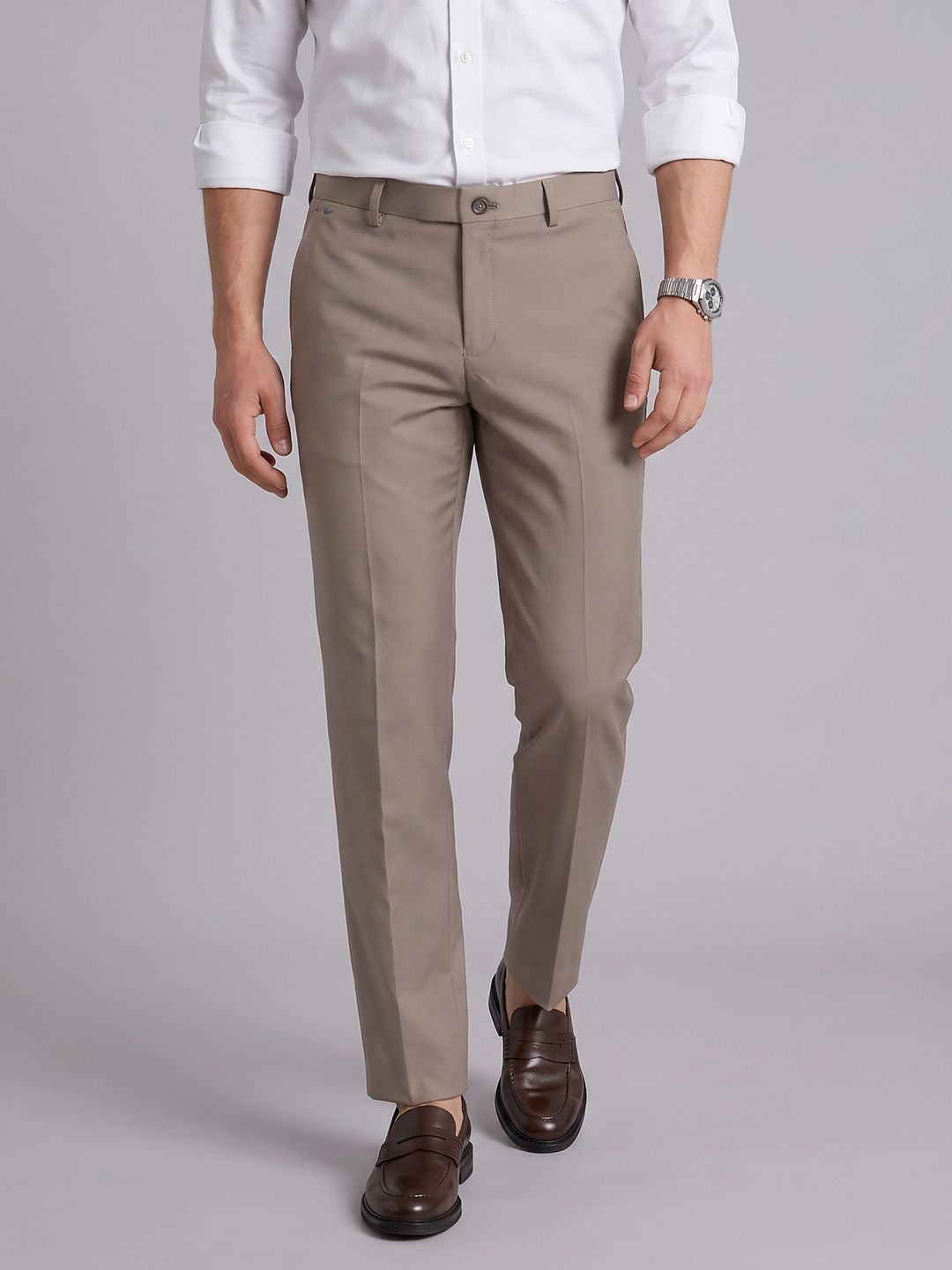 Blackberrys Men Slim Fit Trousers