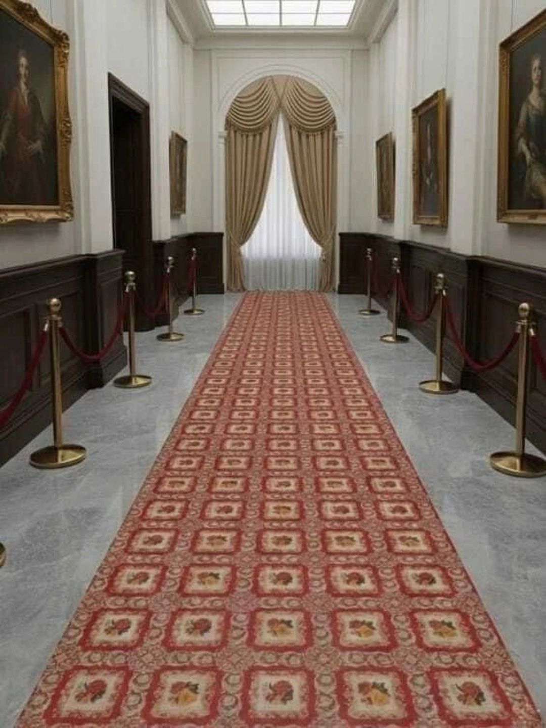 Acarpet Acarpet Multicoloured Traditional Nylon Carpet