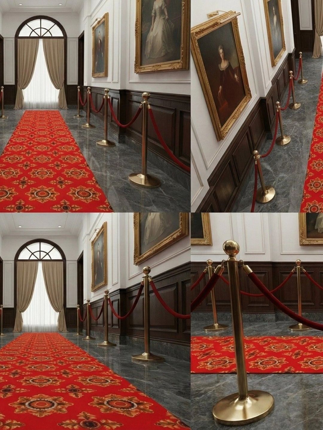 Acarpet Acarpet Multicoloured Traditional Nylon Carpet