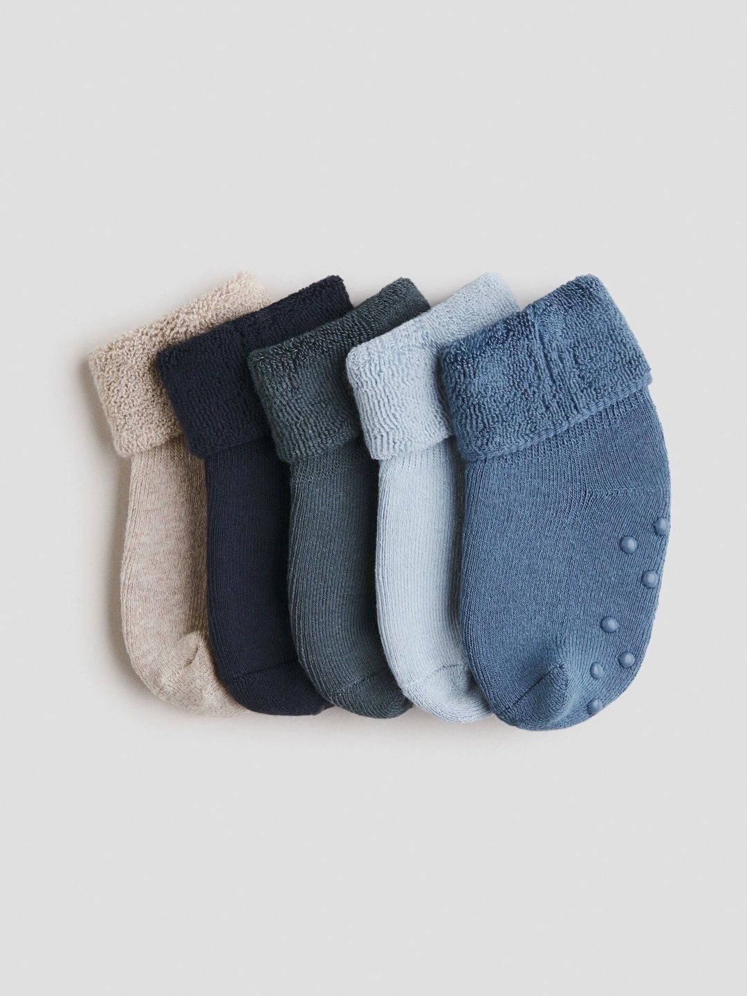 H&M 5-Pack Anti-Slip Terry Socks-picture-15