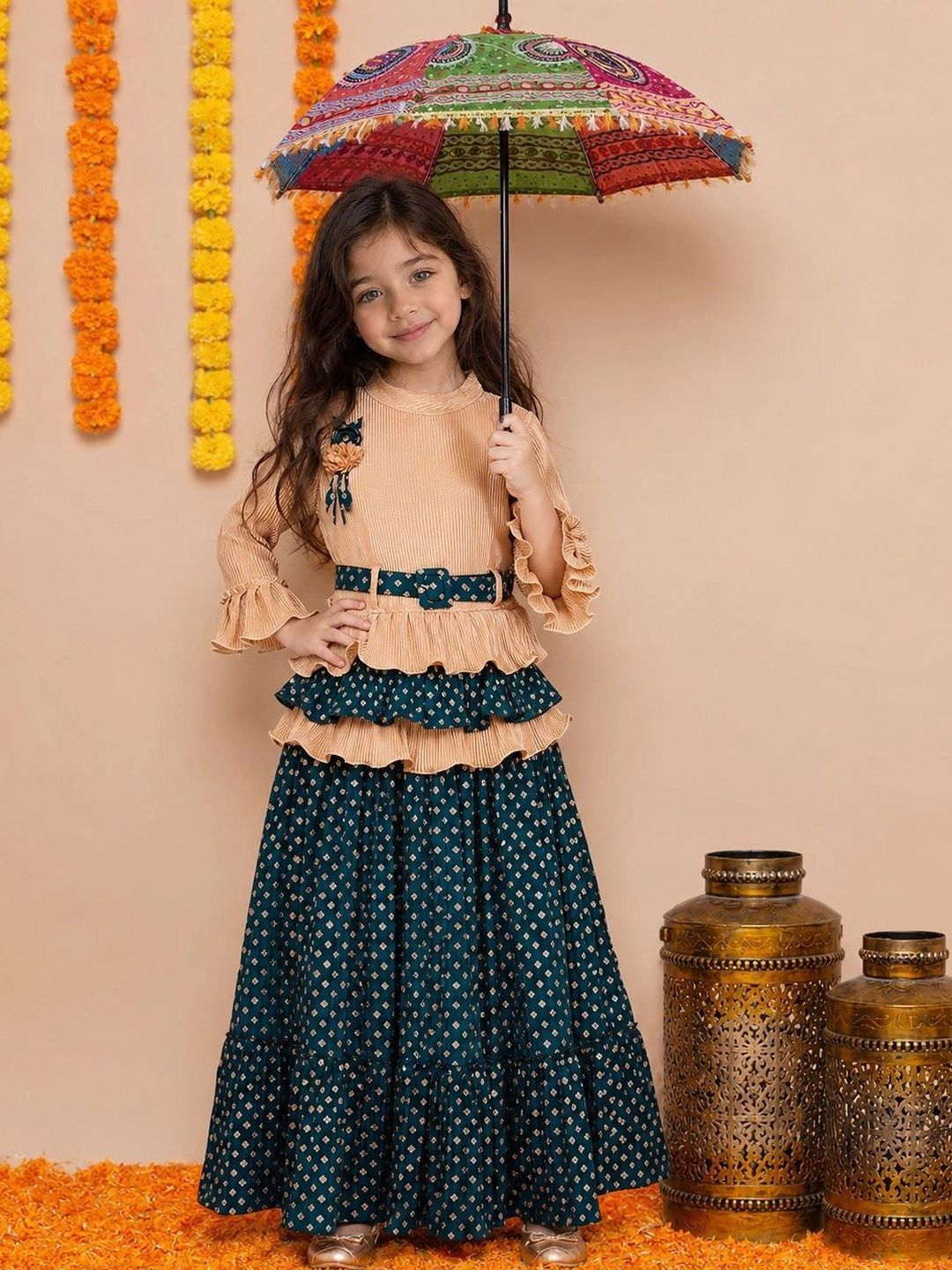 KALINI Girls Ready to Wear Lehenga &-picture-42
