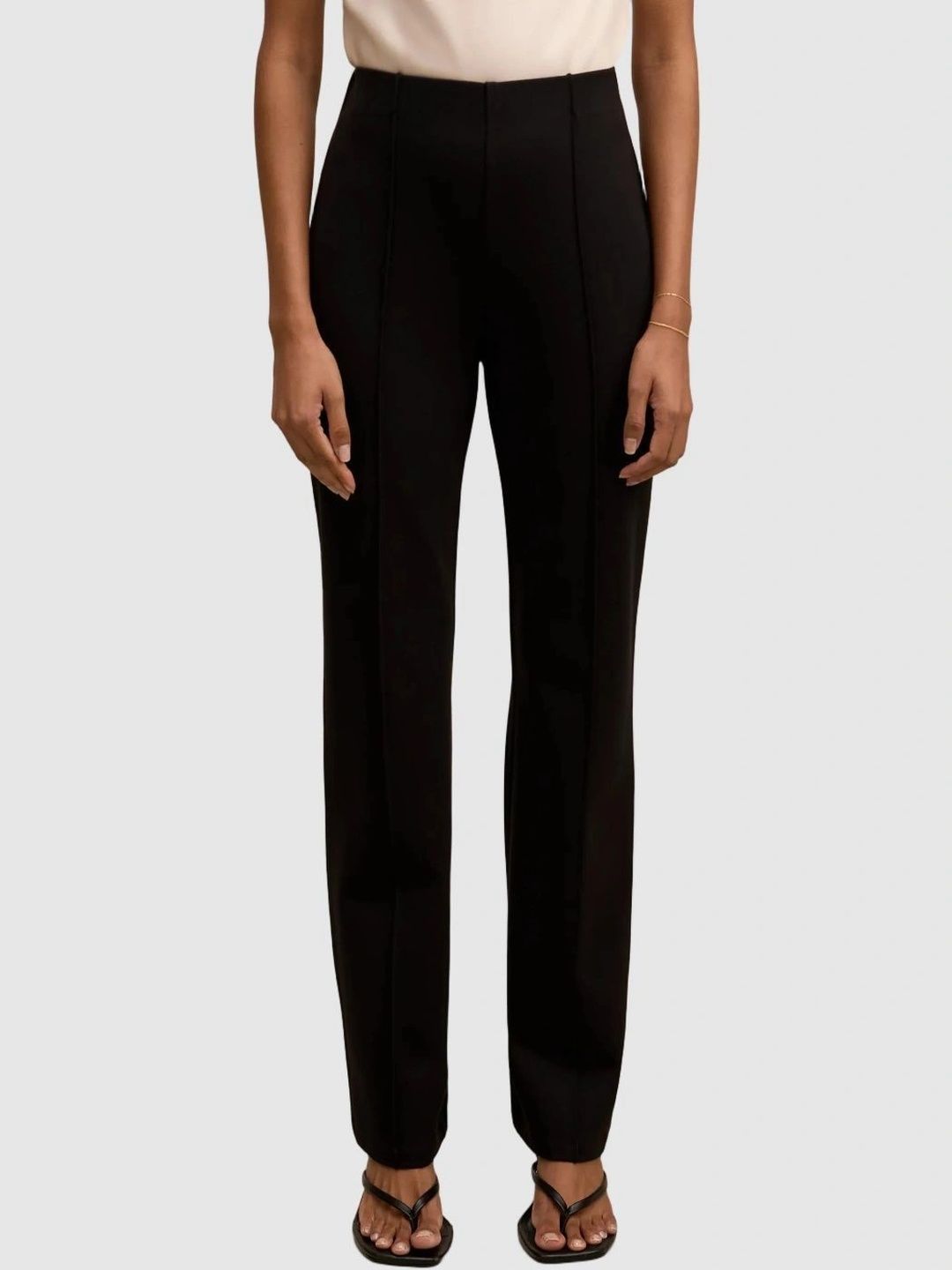 Forever New Women Slim Fit High-Rise Trousers-picture-28