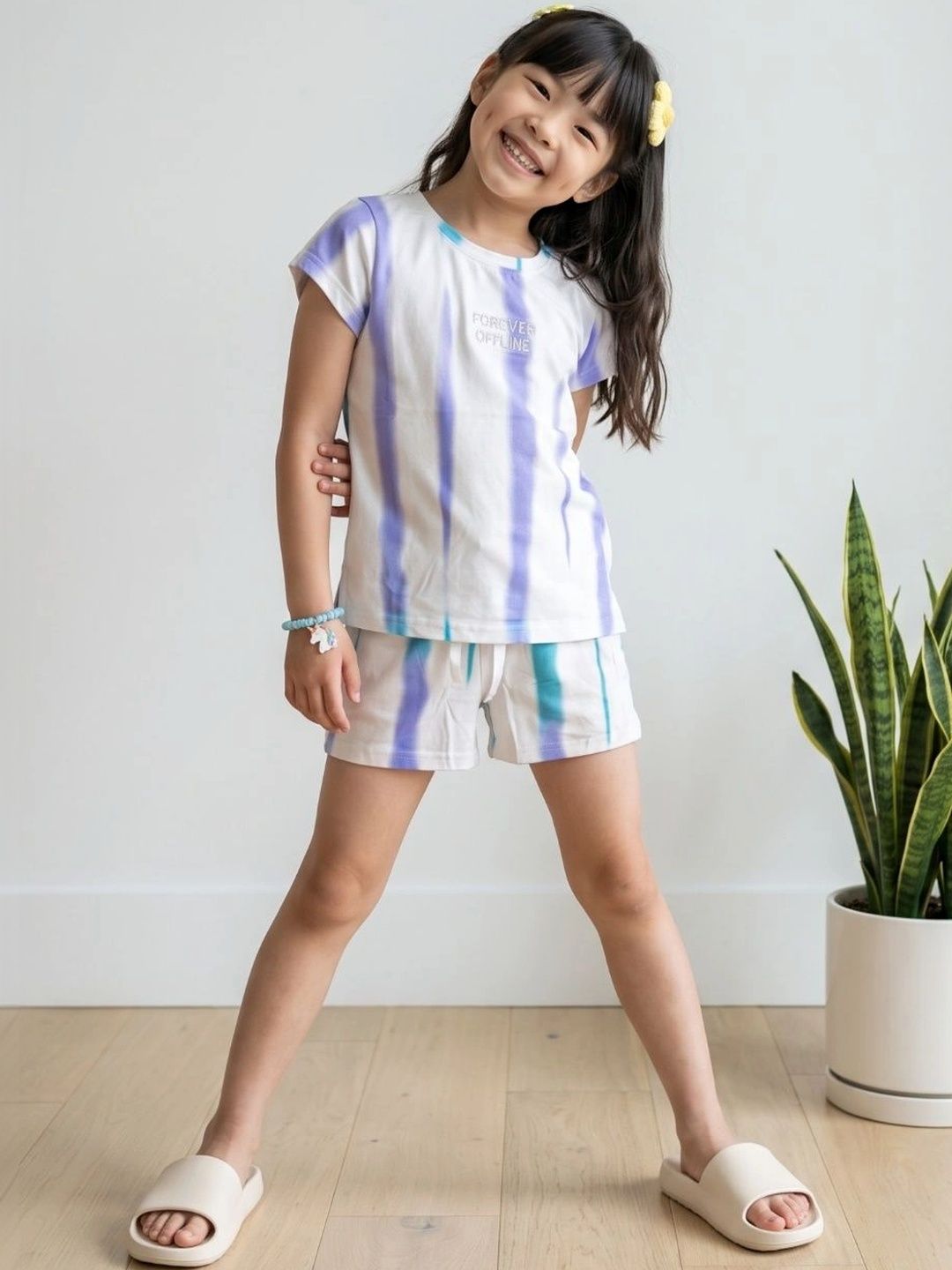 Sweet Dreams Girls Printed Night suit-picture-28