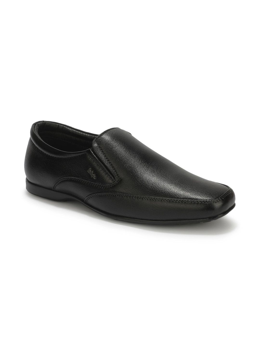Lee Cooper Men Textured Square Toe Formal Loafers Shoes-picture-19