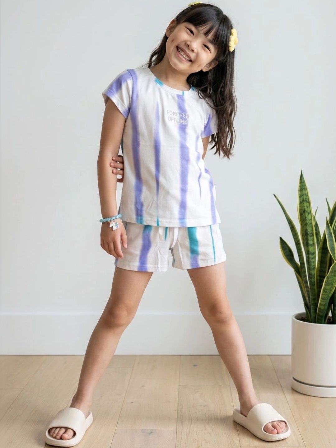 Sweet Dreams Girls Printed Night suit-picture-31